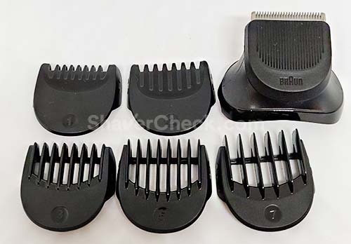 The 32BT trimmer and combs set.