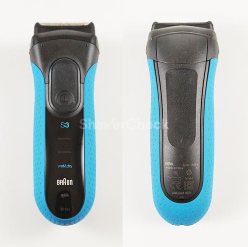 Braun Series 3 ProSkin 3010s front and back