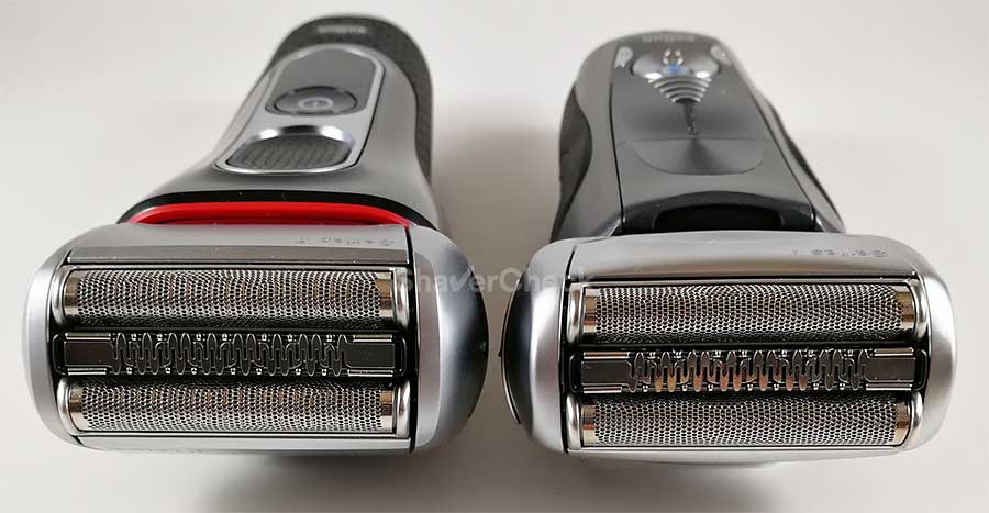 The Series 5 (left) next to the Series 7 (right).