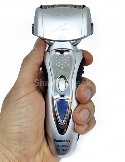 Electric shavers are very practical with no prep work involved.