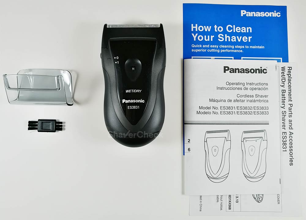 Panasonic ES3831K accessories