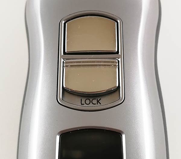 Panasonic ES-LA63-S travel lock switch