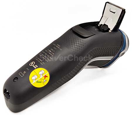 Philips Norelco Shaver 3800 pop-up trimmer.