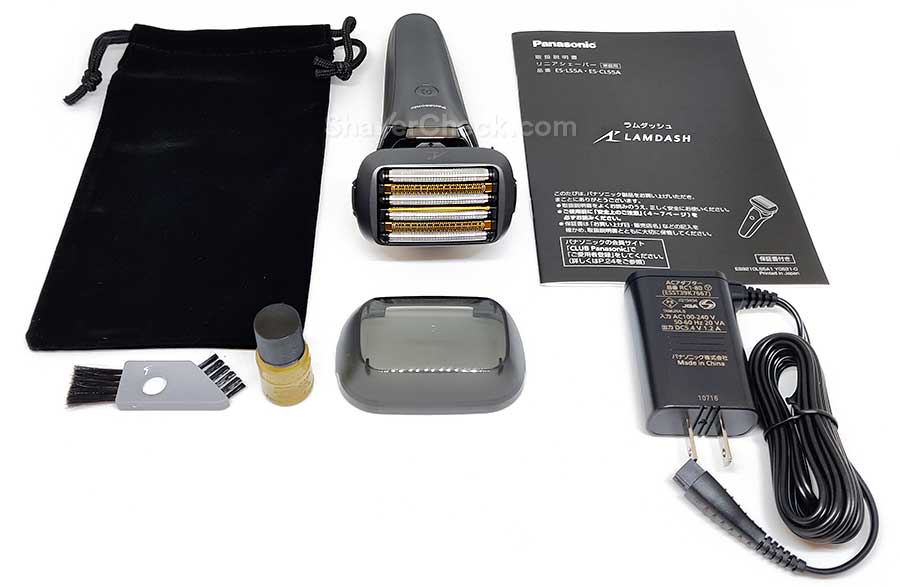 Panasonic Arc 6 (Lamdash 6) ES-LS5A included accessories.