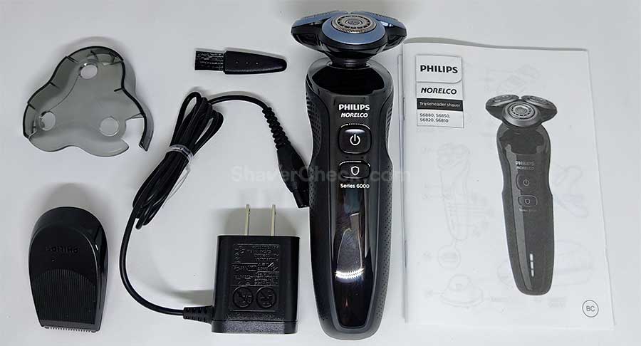 Philips Norelco 6880/81 accessories.