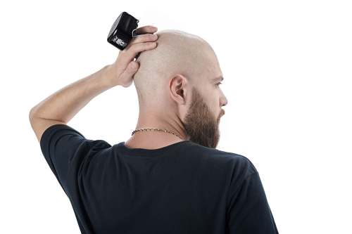 Reaching behind your head for a clean shave is a non issue with the Pitbull shaver.