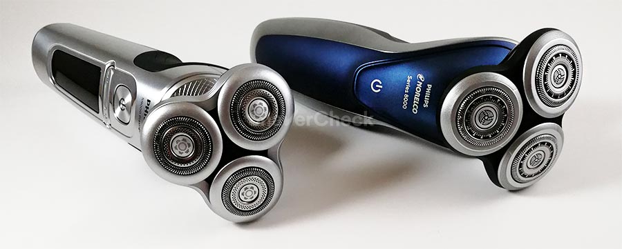 Rotary shavers are quieter compared to foil razors.