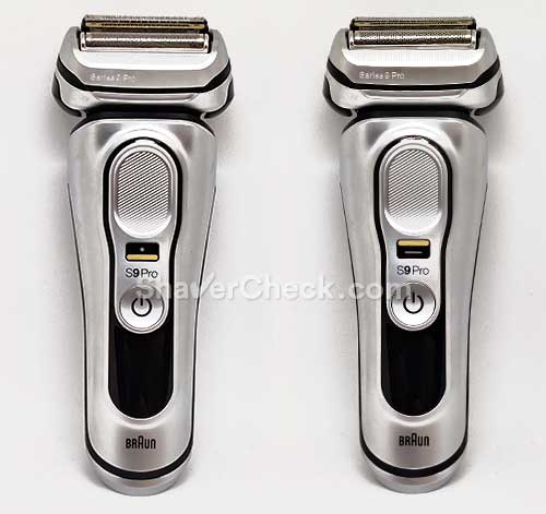 The Series 9 Pro PrecisionLock: locked (left) and free (right).