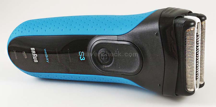 The Braun Series 3, a very affordable electric razor.