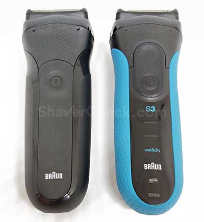 The Series 3 300s (left) next to a ProSkin model (right).
