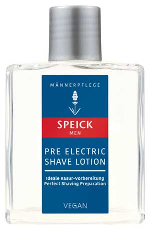 The new Speick pre shave bottle.