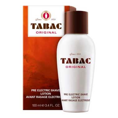 Tabac Original pre electric shave lotion.