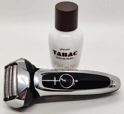 Tabac pre-shave lotion.