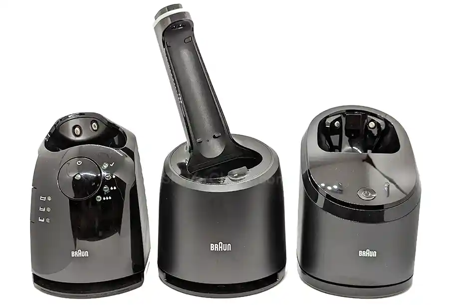 Braun cleaning stations.