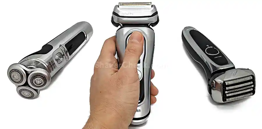 Electric shavers for face (and head).