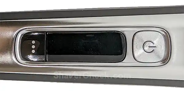 The front part of the Philips Norelco 9500.