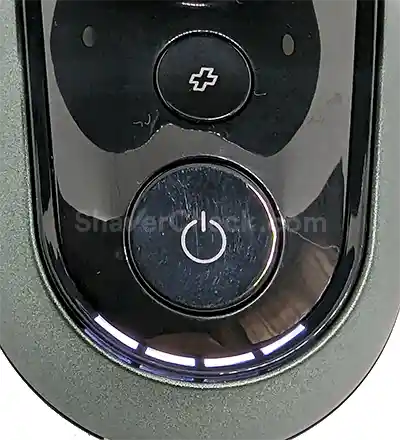 Closeup of the RX7 Turbo button.