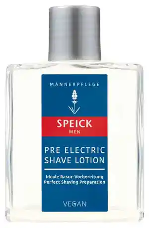 Speick pre shave lotion.